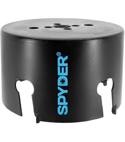 専用　Holle Step 4 Amazon.com: Spyder 600044 Rapid Core Eject Hole Saw, 4.25